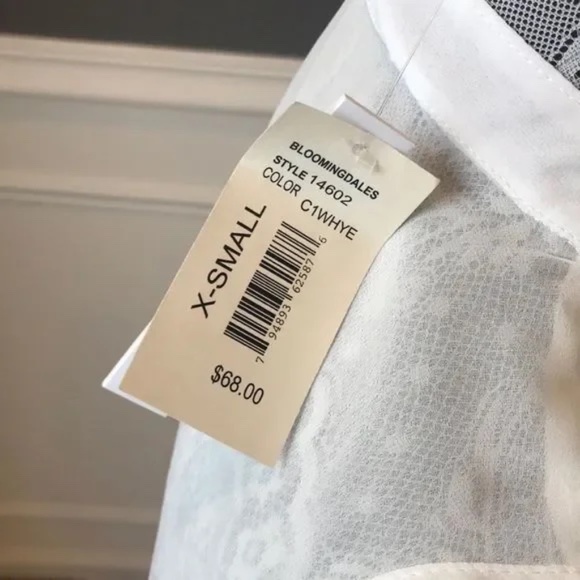 NWT Aqua Button Up Shear Tank - Picture 6 of 6